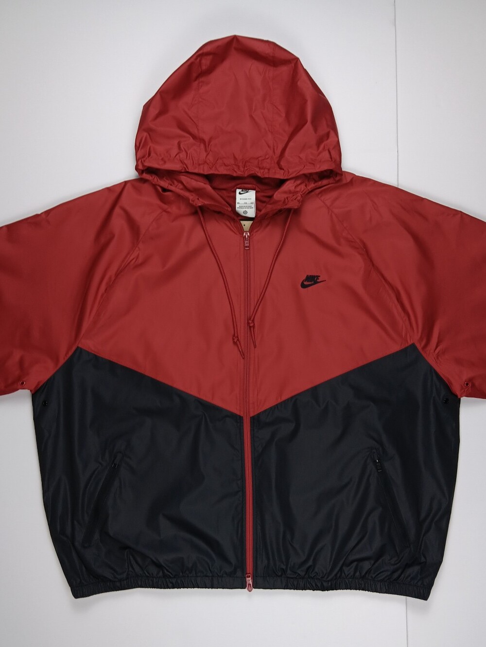 Nike Windrunner Men's Lined Jacket Storm-FIT Red Black XXL HV8369-613
